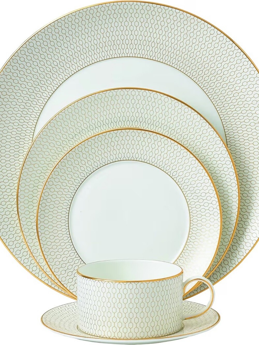 Wedgwood Gio Gold 4 Piece Place Setting